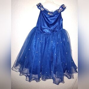 Used Royality Blue Kids Casual Dress
